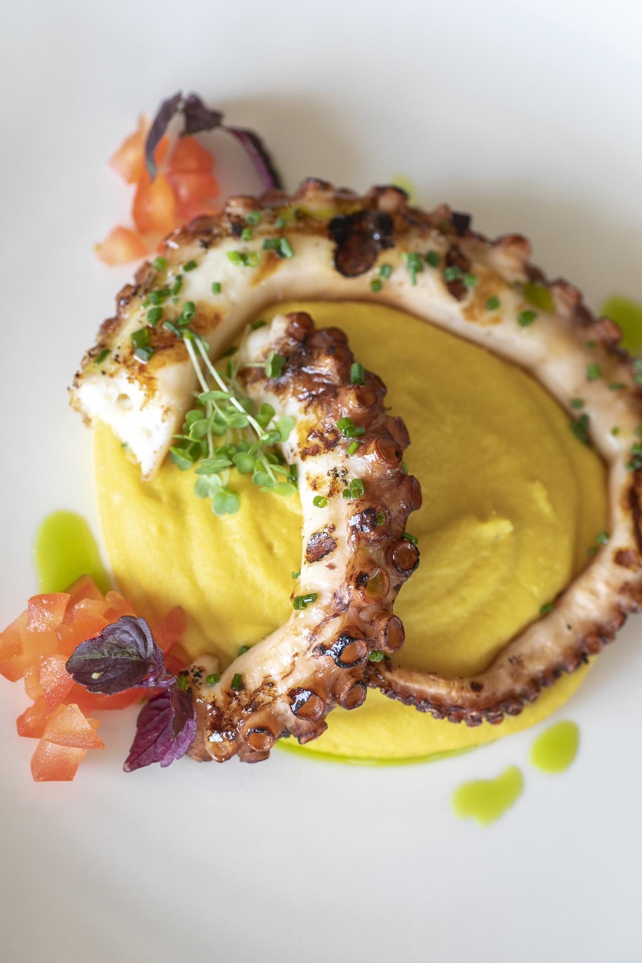 Отель Daios Luxury Living Салоники Экстерьер фото Grilled octopus with mashed potatoes